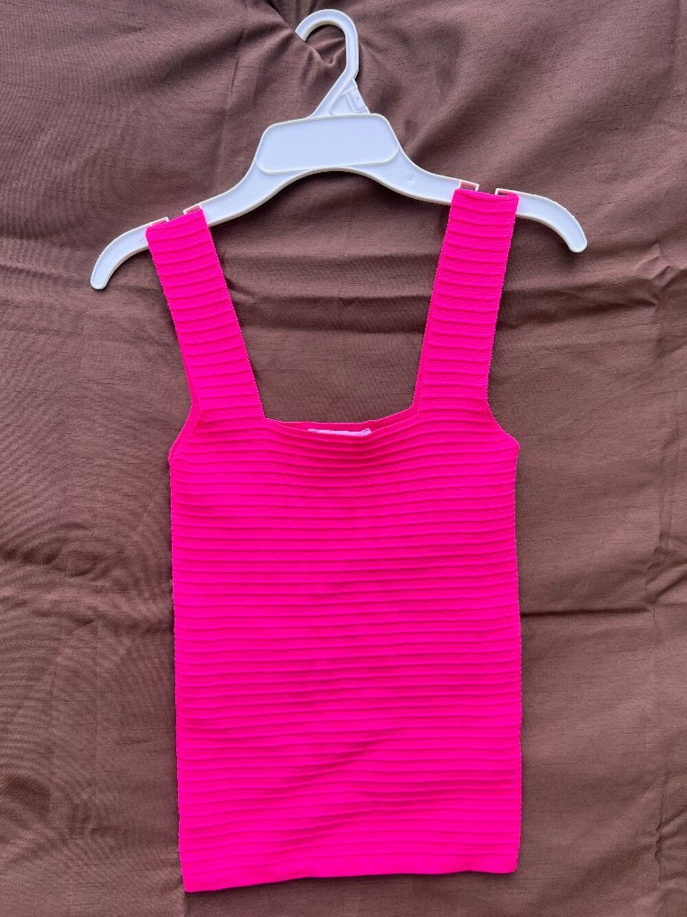 Pink Galita Ribbed Tank Top